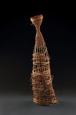 Walk in Peace,148 cm. x 43 cm dia, twined  willow and grapevine,.jpg